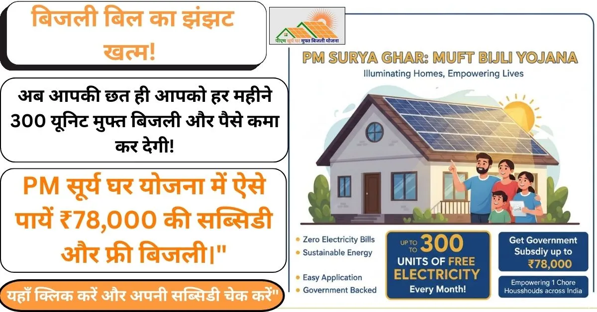 PM Surya Ghar Muft Bijli Yojana 2026